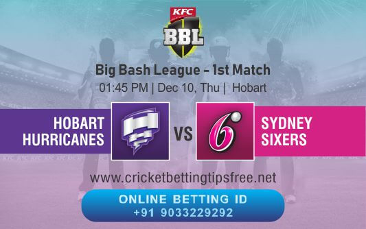 Sydney Sixers vs Hobart Hurricanes Live Stream Online Link 3