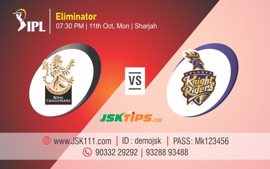 Cricket Betting Tips And Match Prediction For Bangalore vs Kolkata Eliminator Tips With Online Betting Tips Cbtf Cricket-Free Cricket Tips-Match Tips-Jsk Tips