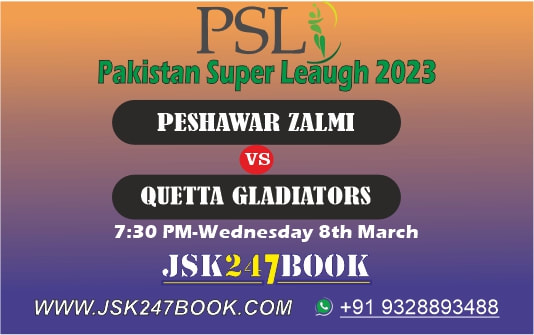 Cricket Betting Tips And Match Prediction For Peshawar Zalmi vs Quetta Gladiators 25th Match Tips With Online Betting Tips Cbtf Cricket-Free Cricket Tips-Match Tips-Jsk Tips