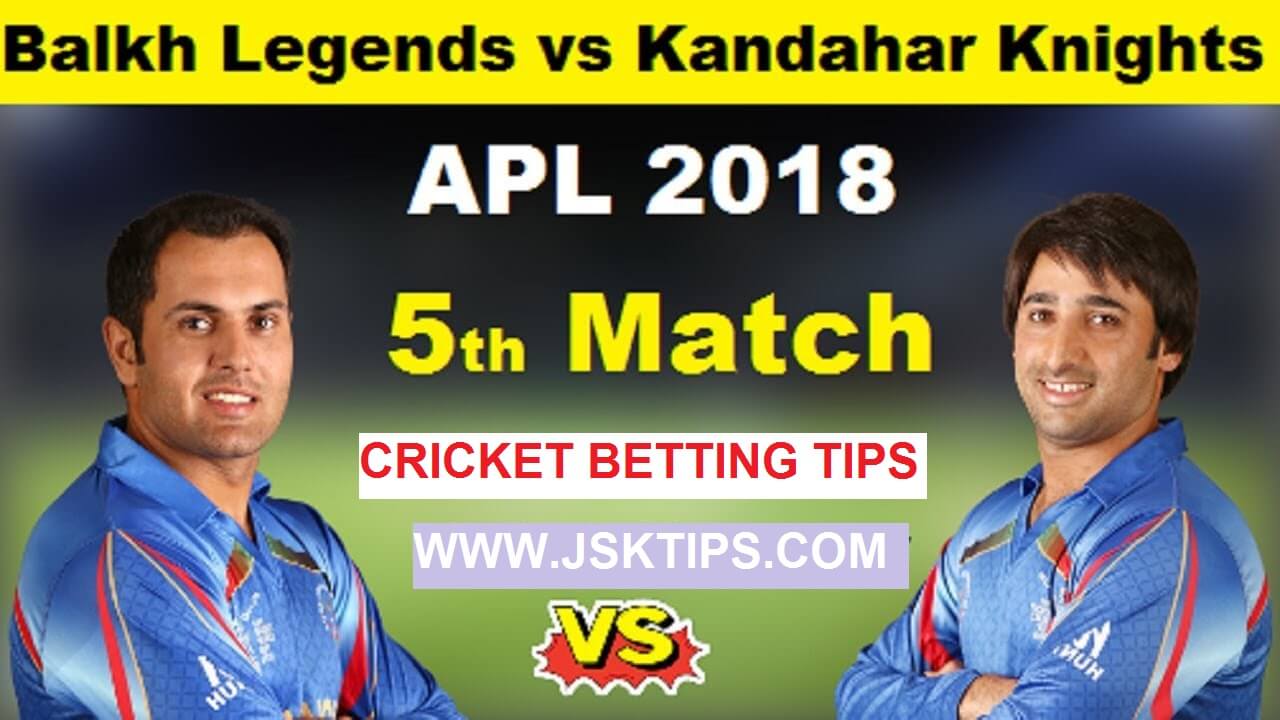 Balkh Legends Vs Kandahar Knights - Cricket Betting Tips