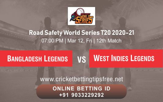 Cricket Betting Tips And Match Prediction For Bangladesh Legends vs West Indies Legends 12th Match Tips With Online Betting Tips Cbtf Cricket-Free Cricket Tips-Match Tips-Jsk Tips 