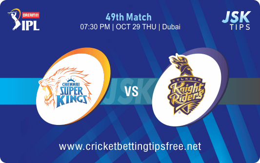 Cricket Betting Tips And Match Prediction For Chennai vs Kolkata 49th Match Tips With Online Betting Tips Cbtf Cricket-Free Cricket Tips-Match Tips-Jsk Tips 