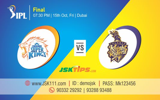 Cricket Betting Tips And Match Prediction For Chennai vs Kolkata Final Tips With Online Betting Tips Cbtf Cricket-Free Cricket Tips-Match Tips-Jsk Tips