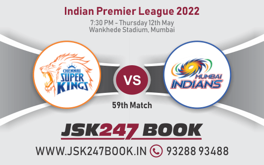 Cricket Betting Tips And Match Prediction For Chennai Super Kings vs Mumbai Indians 59th Match Tips With Online Betting Tips Cbtf Cricket-Free Cricket Tips-Match Tips-Jsk Tips