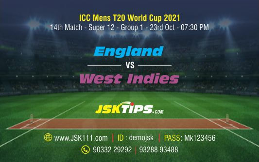 Cricket Betting Tips And Match Prediction For England vs West Indies 14th Match Super 12 Group 1 Tips With Online Betting Tips Cbtf Cricket-Free Cricket Tips-Match Tips-Jsk Tips