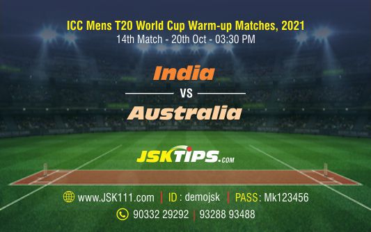 Cricket Betting Tips And Match Prediction For India vs Australia 14th Match Tips With Online Betting Tips Cbtf Cricket-Free Cricket Tips-Match Tips-Jsk Tips