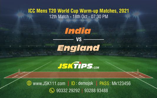 Cricket Betting Tips And Match Prediction For India vs England 12th Match Match Tips With Online Betting Tips Cbtf Cricket-Free Cricket Tips-Match Tips-Jsk Tips