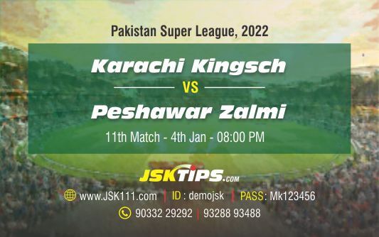 Cricket Betting Tips And Match Prediction For Karachi Kings vs Peshawar Zalmi 11th Match Tips With Online Betting Tips Cbtf Cricket-Free Cricket Tips-Match Tips-Jsk Tips