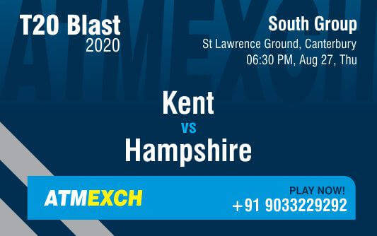 Kent vs Hampshire South Group Betting Tips And Prediction