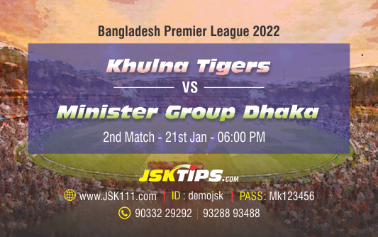 Cricket Betting Tips And Match Prediction For Hobart Khulna Tigers vs Minister Group Dhaka 2nd Match Online Betting Tips Cbtf Cricket-Free Cricket Tips-Match Tips-Jsk Tips