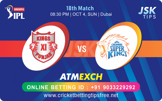 Cricket Betting Tips And Match Prediction For Punjab vs Chennai 18th Match Tips With Online Betting Tips Cbtf Cricket-Free Cricket Tips-Match Tips-Jsk Tips 