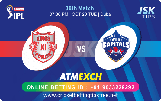 Kings Xi Punjab Vs Delhi Capitals Match 38 Update