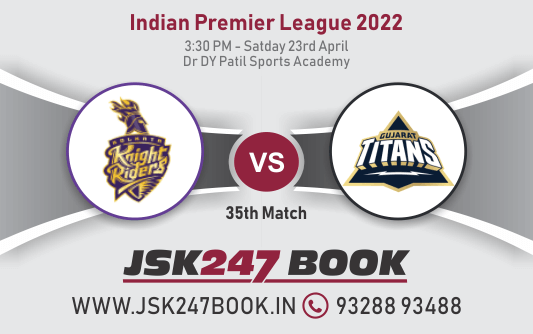 Cricket Betting Tips And Match Prediction For Kolkata Knight Riders vs Gujarat Titans 35th Match Tips With Online Betting Tips Cbtf Cricket-Free Cricket Tips-Match Tips-Jsk Tips