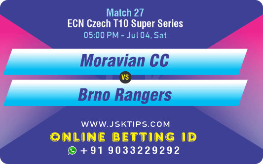 Moravian CC vs Brno Rangers 27Th Match Prediction & Betting Tips