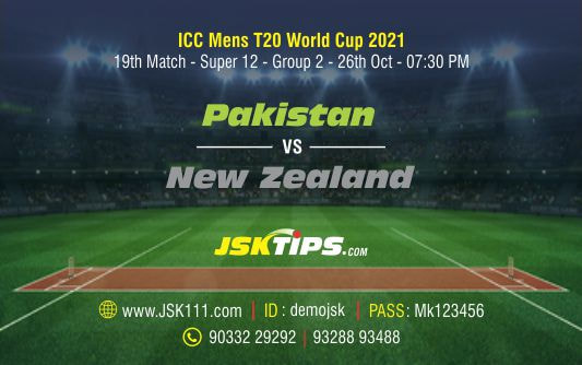 Cricket Betting Tips And Match Prediction For Pakistan vs New Zealand 19th Match Super 12 Group 2 Tips With Online Betting Tips Cbtf Cricket-Free Cricket Tips-Match Tips-Jsk Tips