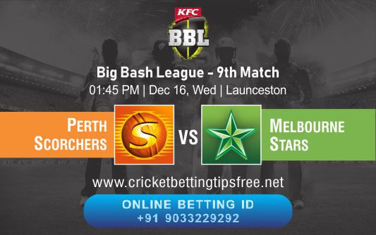 Cricket Betting Tips And Match Prediction For Perth Scorchers vs Melbourne Stars 9th Match Online Betting Tips Cbtf Cricket Free Cricket Tips Match Tips Jsk Tips