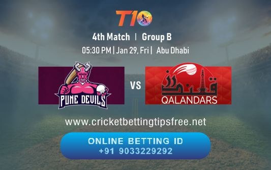 Cricket Betting Tips And Match Prediction For Pune Devils vs Qalandars 4th Match Tips With Online Betting Tips Cbtf Cricket-Free Cricket Tips-Match Tips-Jsk Tips 