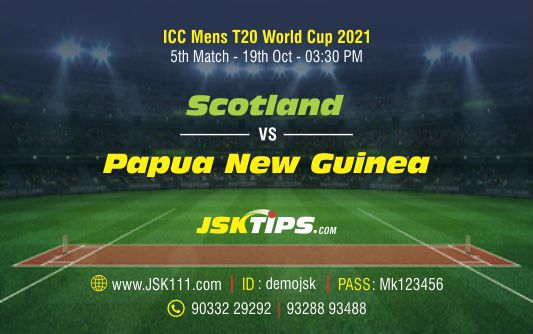 Cricket Betting Tips And Match Prediction For Scotland vs Papua New Guinea 5th Match Group B Match Tips With Online Betting Tips Cbtf Cricket-Free Cricket Tips-Match Tips-Jsk Tips