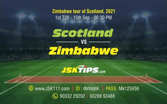 Cricket Betting Tips And Match Prediction For Scotland vs Zimbabwe 1st T20I Match Tips With Online Betting Tips Cbtf Cricket-Free Cricket Tips-Match Tips-Jsk Tips