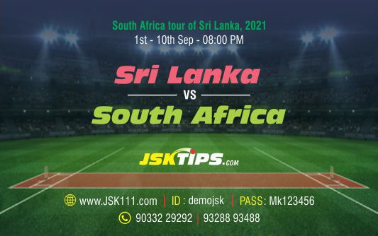 Cricket Betting Tips And Match Prediction For Sri Lanka vs South Africa 1st T20I Match Tips With Online Betting Tips Cbtf Cricket-Free Cricket Tips-Match Tips-Jsk Tips