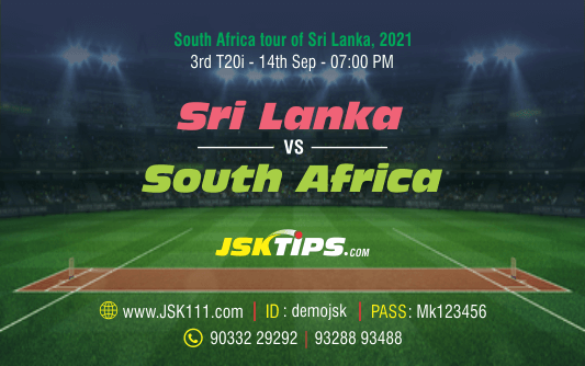 Cricket Betting Tips And Match Prediction For Sri Lanka vs South Africa 3rd T20I Match Tips With Online Betting Tips Cbtf Cricket-Free Cricket Tips-Match Tips-Jsk Tips