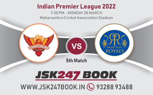 Cricket Betting Tips And Match Prediction For Hyderabad vs Rajasthan 5th Match Tips With Online Betting Tips Cbtf Cricket-Free Cricket Tips-Match Tips-Jsk Tips