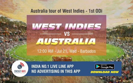 Cricket Betting Tips And Match Prediction For West Indies vs Australia 1st ODI Match Tips With Online Betting Tips Cbtf Cricket-Free Cricket Tips-Match Tips-Jsk Tips