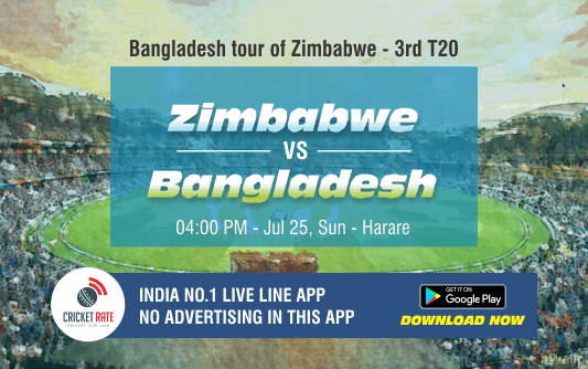 Cricket Betting Tips And Match Prediction For Zimbabwe vs Bangladesh 3rd T20I Match Tips With Online Betting Tips Cbtf Cricket-Free Cricket Tips-Match Tips-Jsk Tips